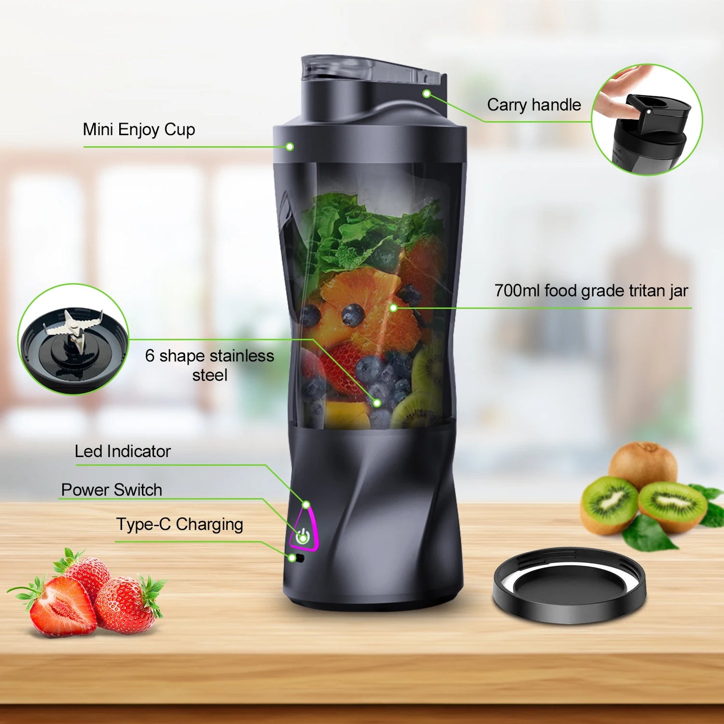 FreshMix Pro Portable Blender